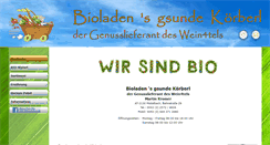 Desktop Screenshot of bioladen-kromer.at